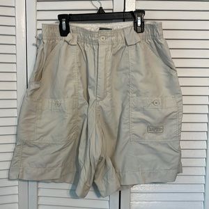 Aftco shorts, mens 34, stone color